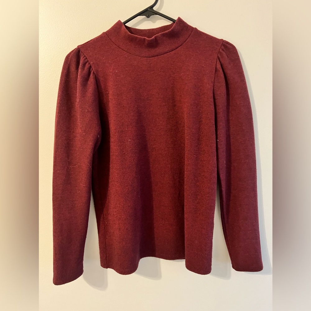 Madewell Burgundy Sweater